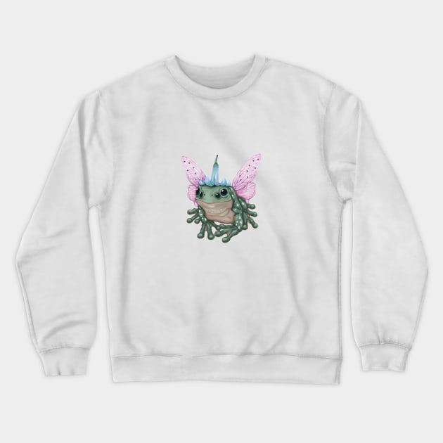 Froggies Crewneck Sweatshirt by Jane Koluga